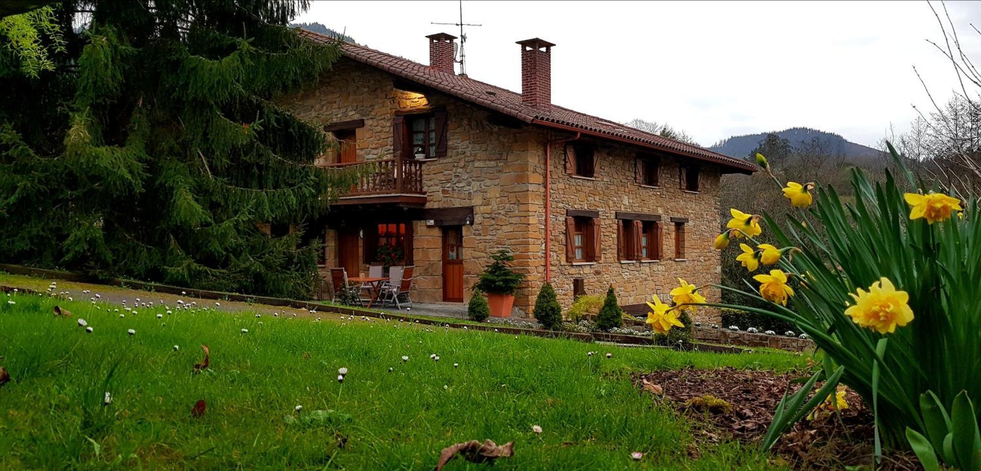 Agroturismo Iberreko Errota Muxika ภายนอก รูปภาพ